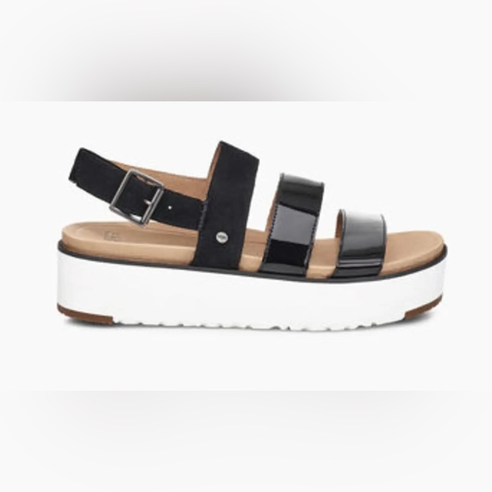 New UGG Braelynn Platform Slingback Sandals 8